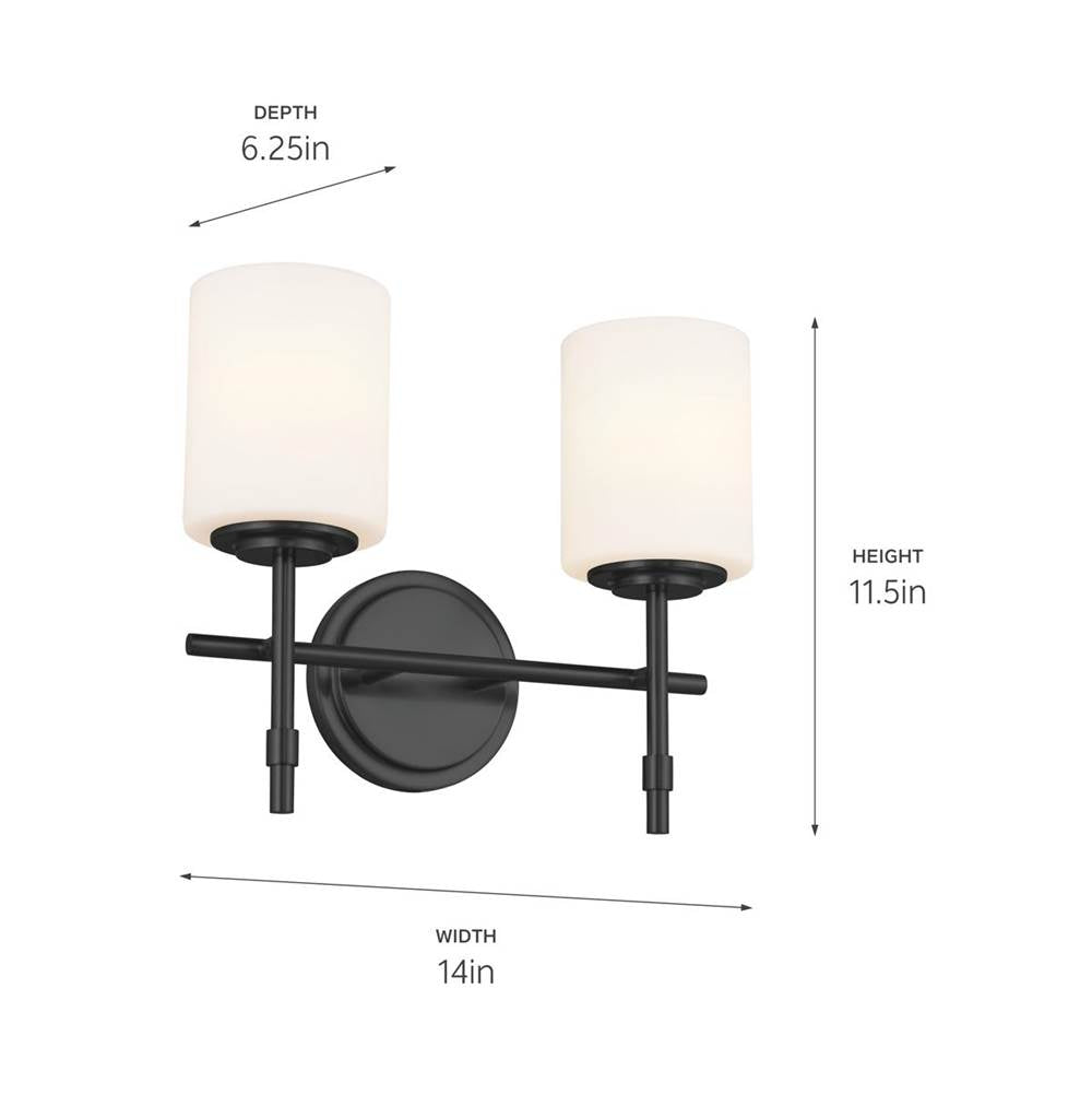 Kichler Lighting Ali Bath 2lt