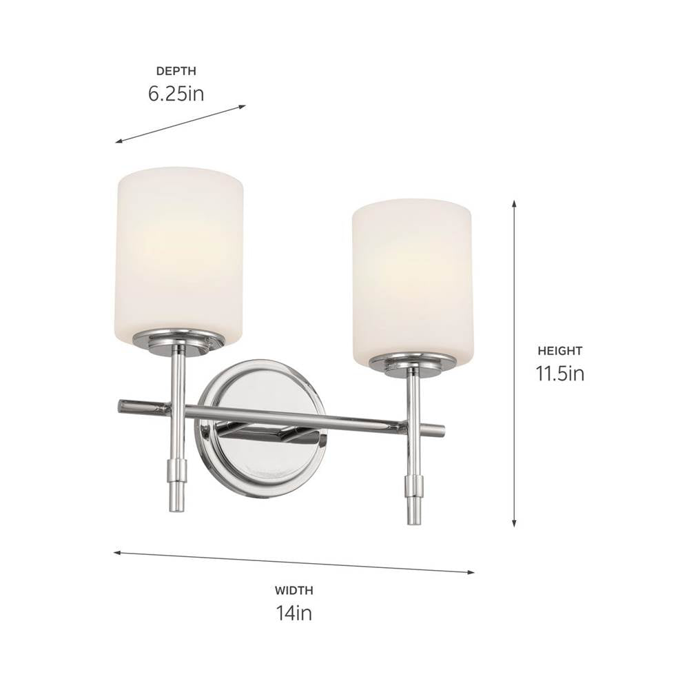 Kichler Lighting Ali Bath 2lt