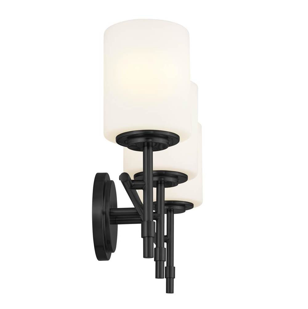 Kichler Lighting 55142BK Black Bath 3lt Image 2
