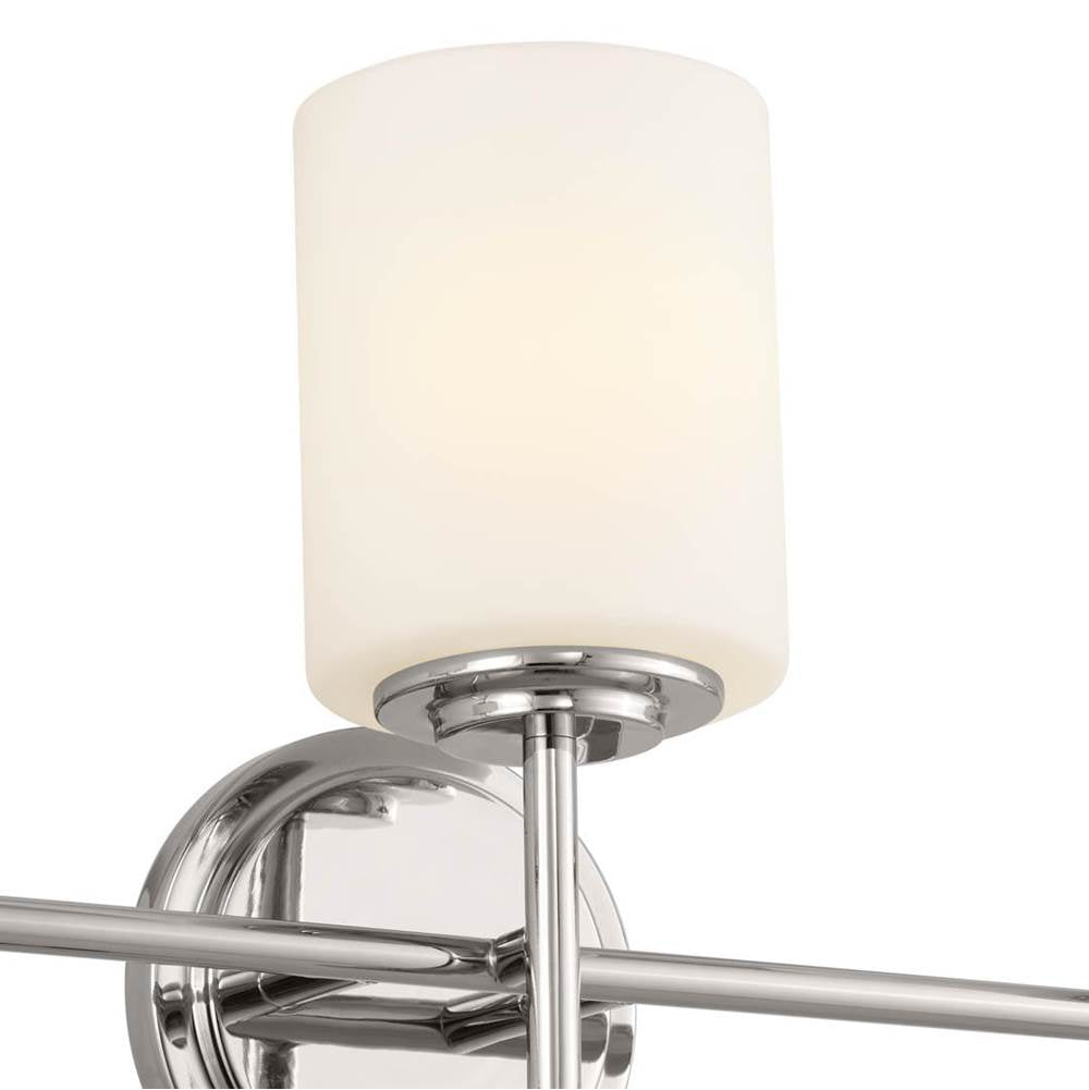 Kichler Lighting 55142PN Polished Nickel Bath 3lt Image 3