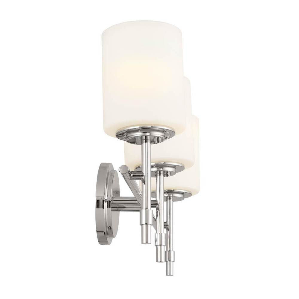Kichler Lighting 55142PN Polished Nickel Bath 3lt Image 2