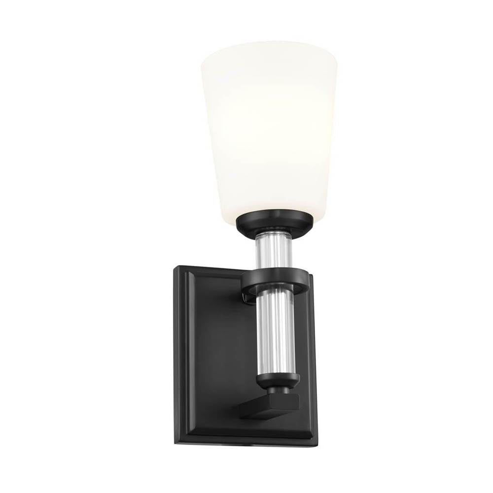 Kichler Lighting 55145BK Black Wall Sconce 1lt Image 1
