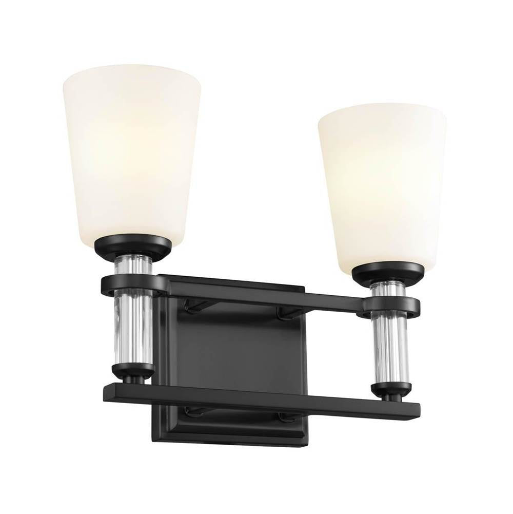 Kichler Lighting 55146BK Black Bath 2lt Image 1