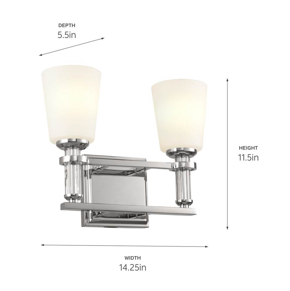 Kichler Lighting Rosalind Bath 2lt