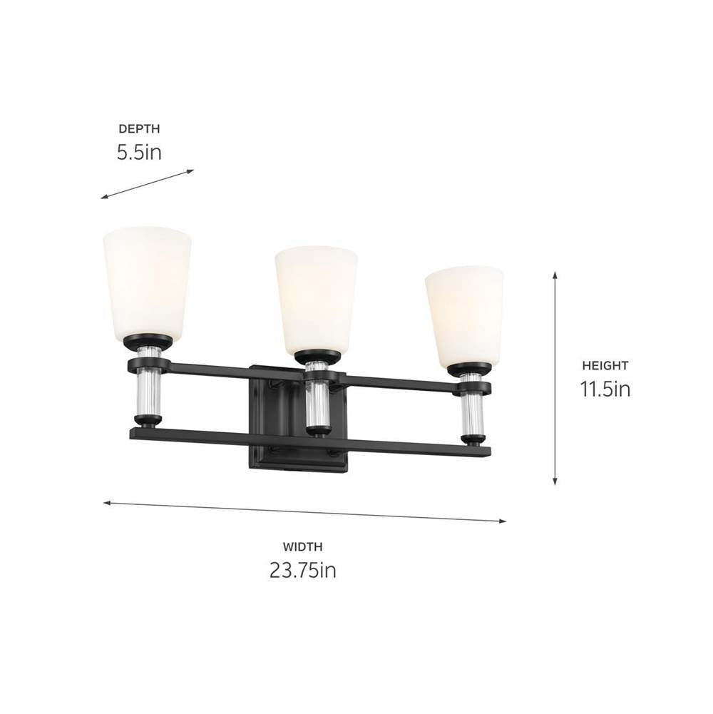 Kichler Lighting Rosalind Bath 3lt