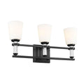 Kichler Lighting 55147BK Black Bath 3lt Image 1