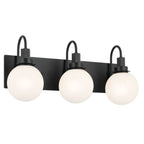 Kichler Lighting 55151BK Black Bath 3lt Image 1