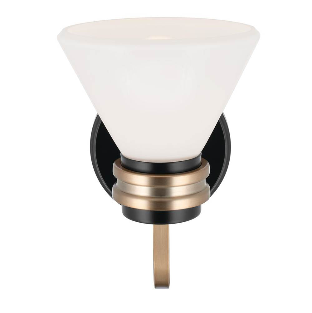 Kichler Lighting 55153BK Black Wall Sconce 1lt Image 2