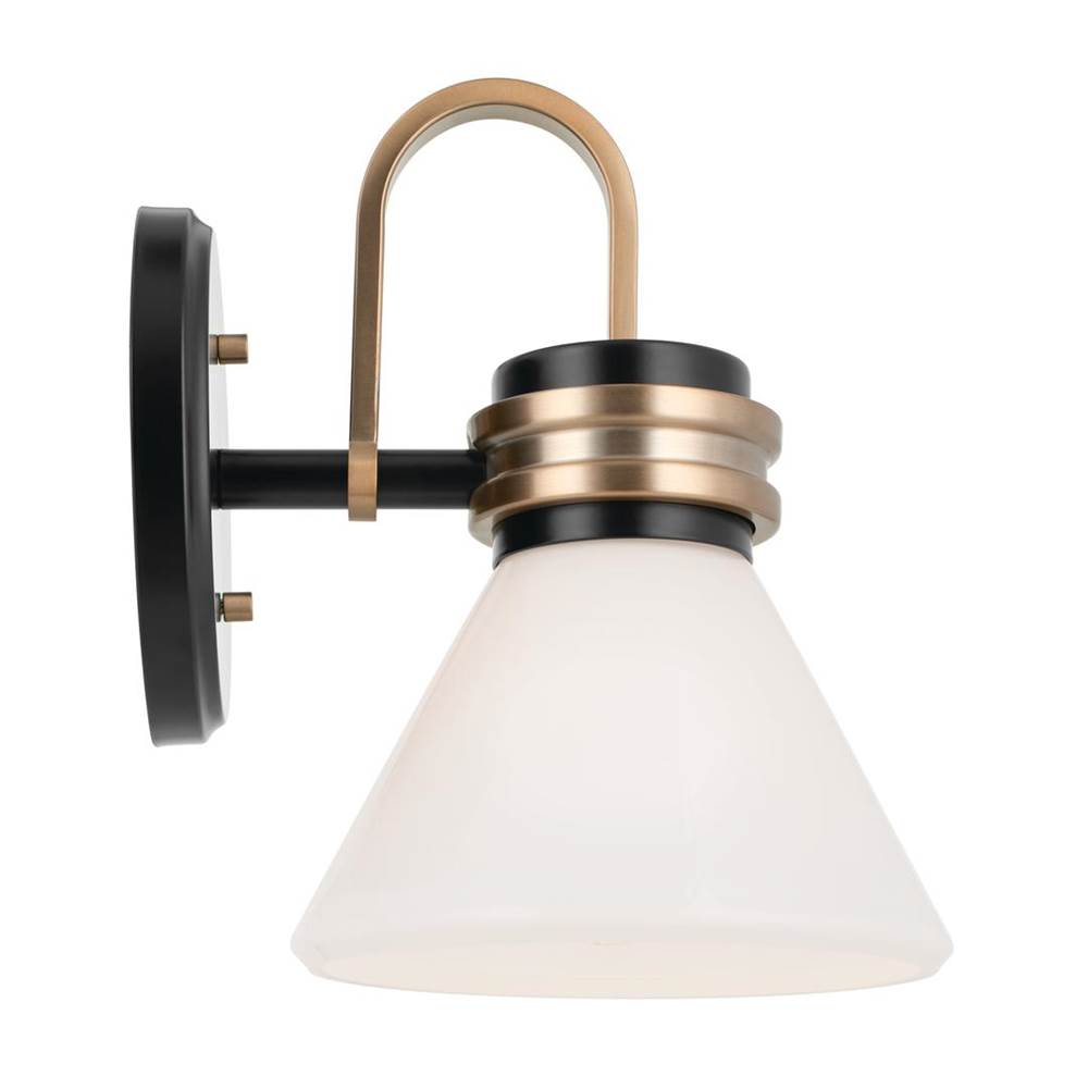 Kichler Lighting 55153BK Black Wall Sconce 1lt Image 3