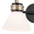 Kichler Lighting 55154BK Black Bath 2lt Image 4
