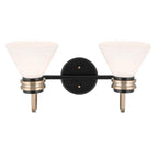 Kichler Lighting 55154BK Black Bath 2lt Image 2