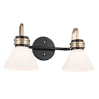 Kichler Lighting 55154BK Black Bath 2lt Image 1