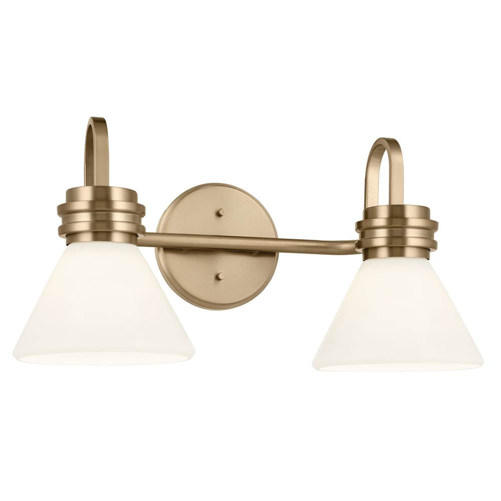 Kichler Lighting 55154CPZ Champagne Bronze Bath 2lt Image 2