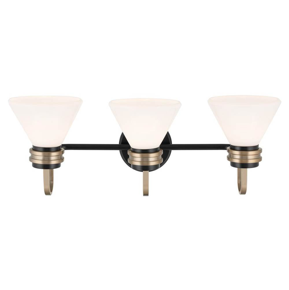 Kichler Lighting 55155BK Black Bath 3lt Image 2