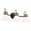 Kichler Lighting 55155BK Black Bath 3lt Image 1