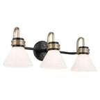 Kichler Lighting 55155BK Black Bath 3lt Image 1