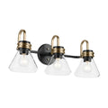 Kichler Lighting 55155BKCLR Black Bath 3lt Image 1