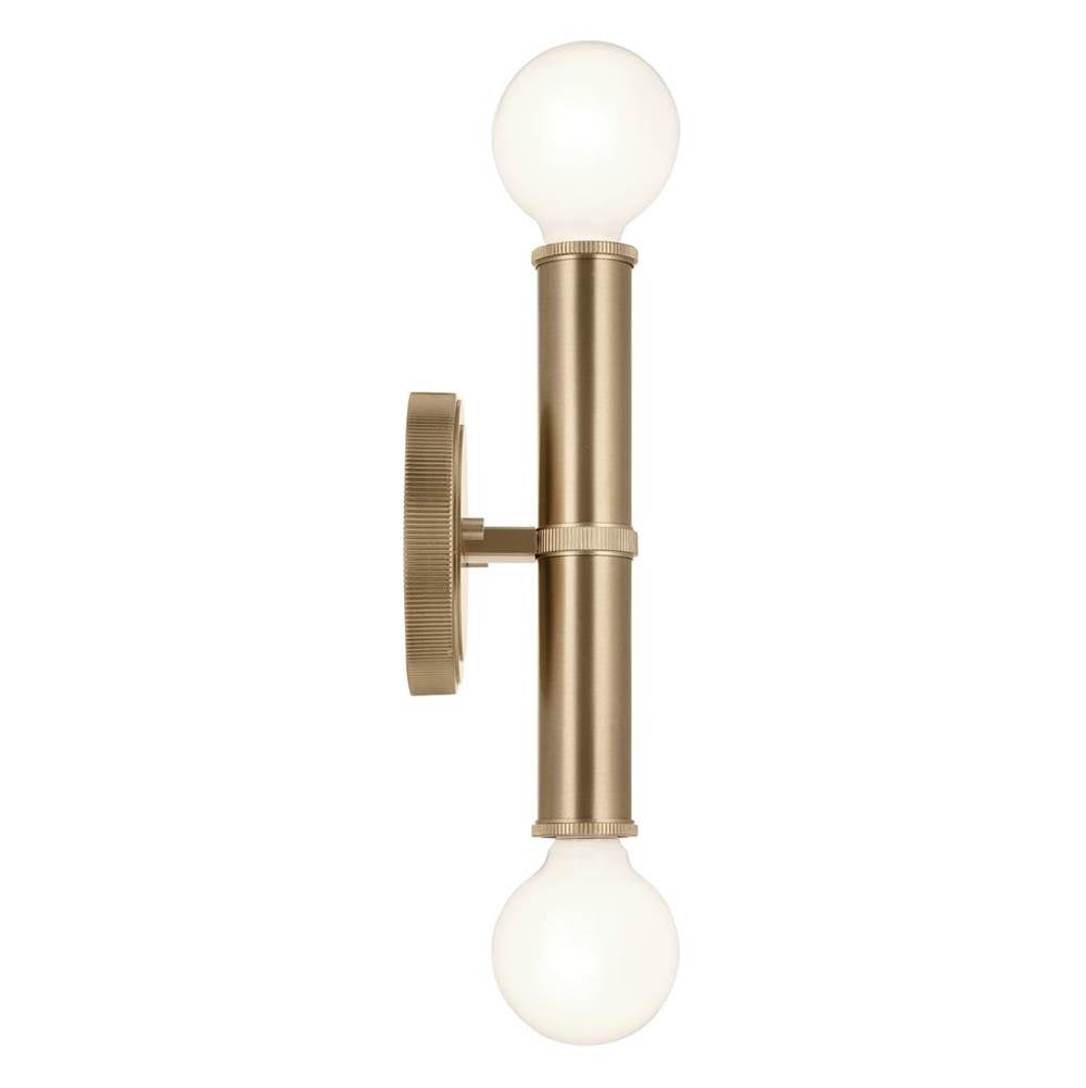 Kichler Lighting 55159CPZ Champagne Bronze Wall Sconce 2lt Image 2