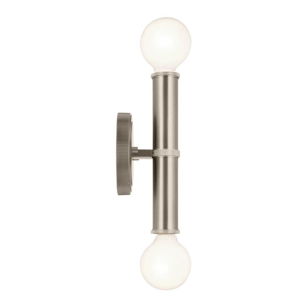 Kichler Lighting 55159NI Brushed Nickel Wall Sconce 2lt Image 2