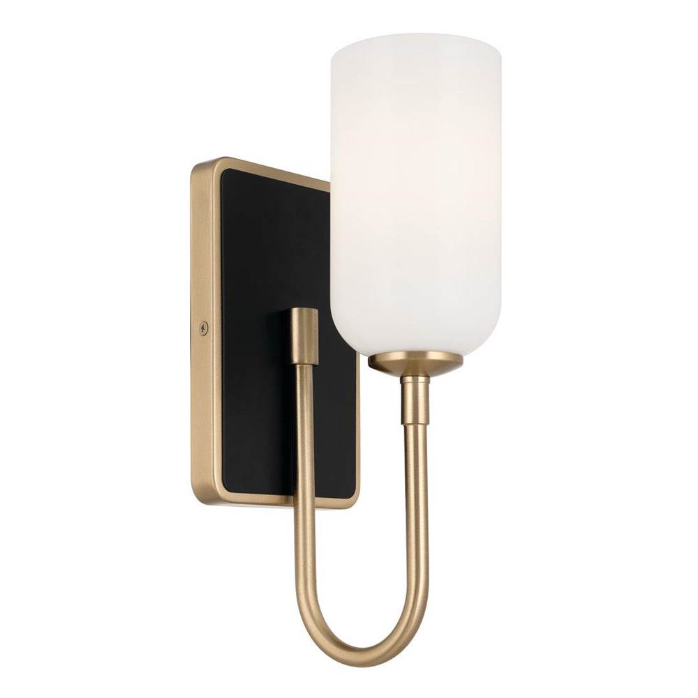 Kichler Lighting 55161CPZ Champagne Bronze Wall Sconce 1lt Image 1