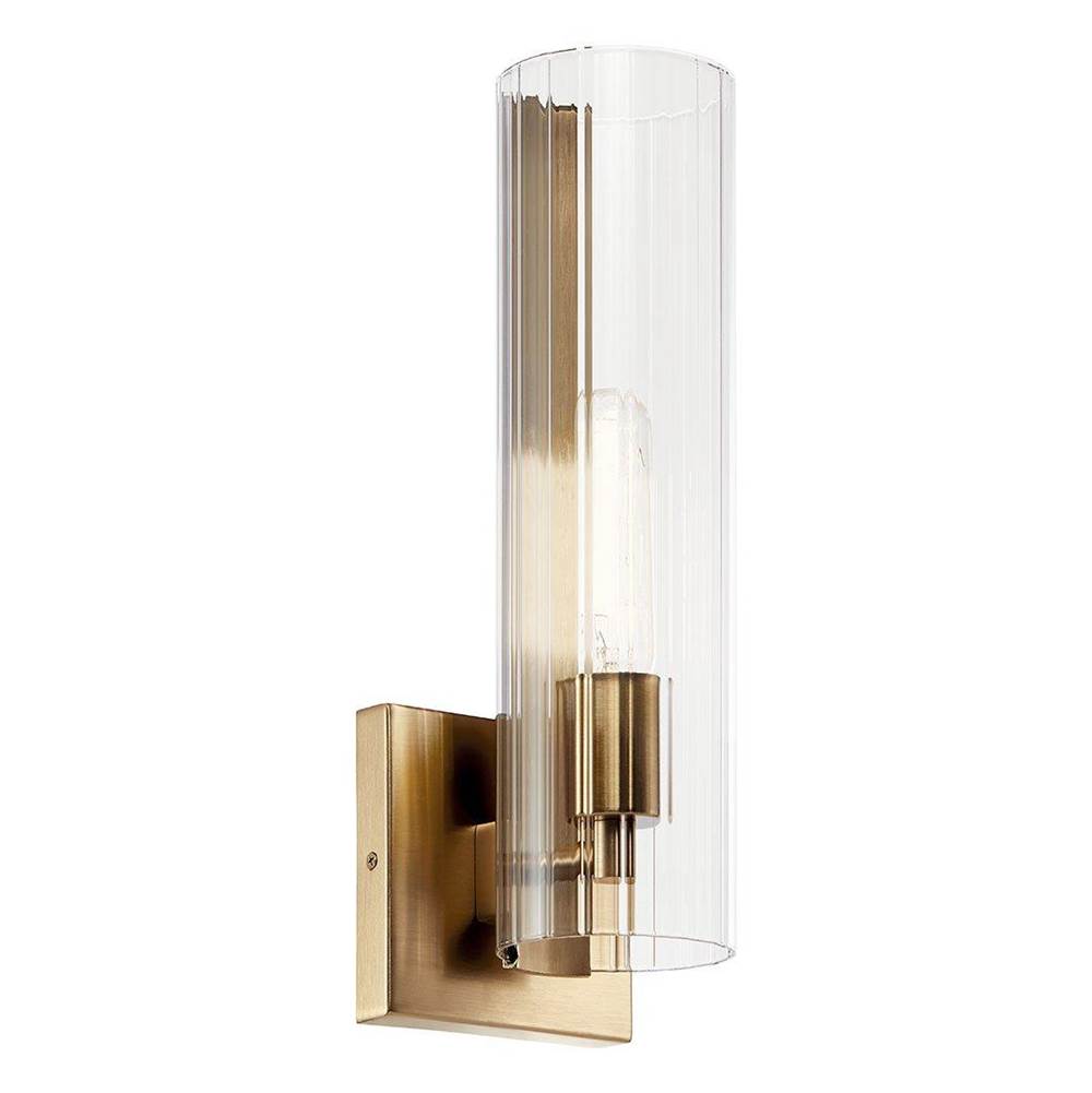 Kichler Lighting 55165CPZ Champagne Bronze Wall Sconce 1lt Image 1
