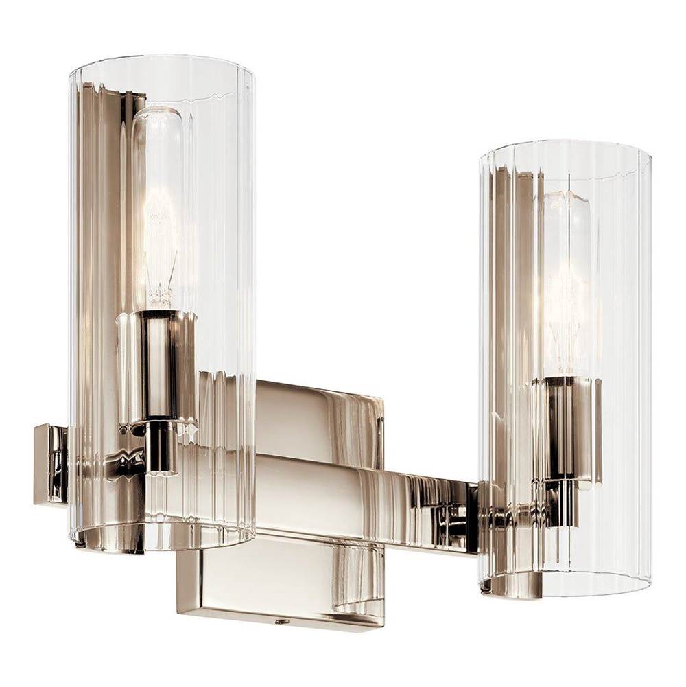 Kichler Lighting 55167PN Polished Nickel Vanity 2lt Image 1