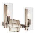 Kichler Lighting 55167PN Polished Nickel Vanity 2lt Image 1