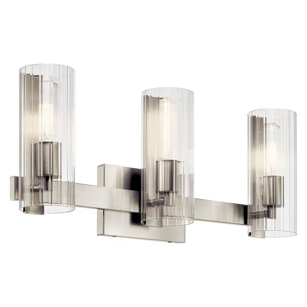Kichler Lighting 55168NI Brushed Nickel Vanity 3lt Image 1