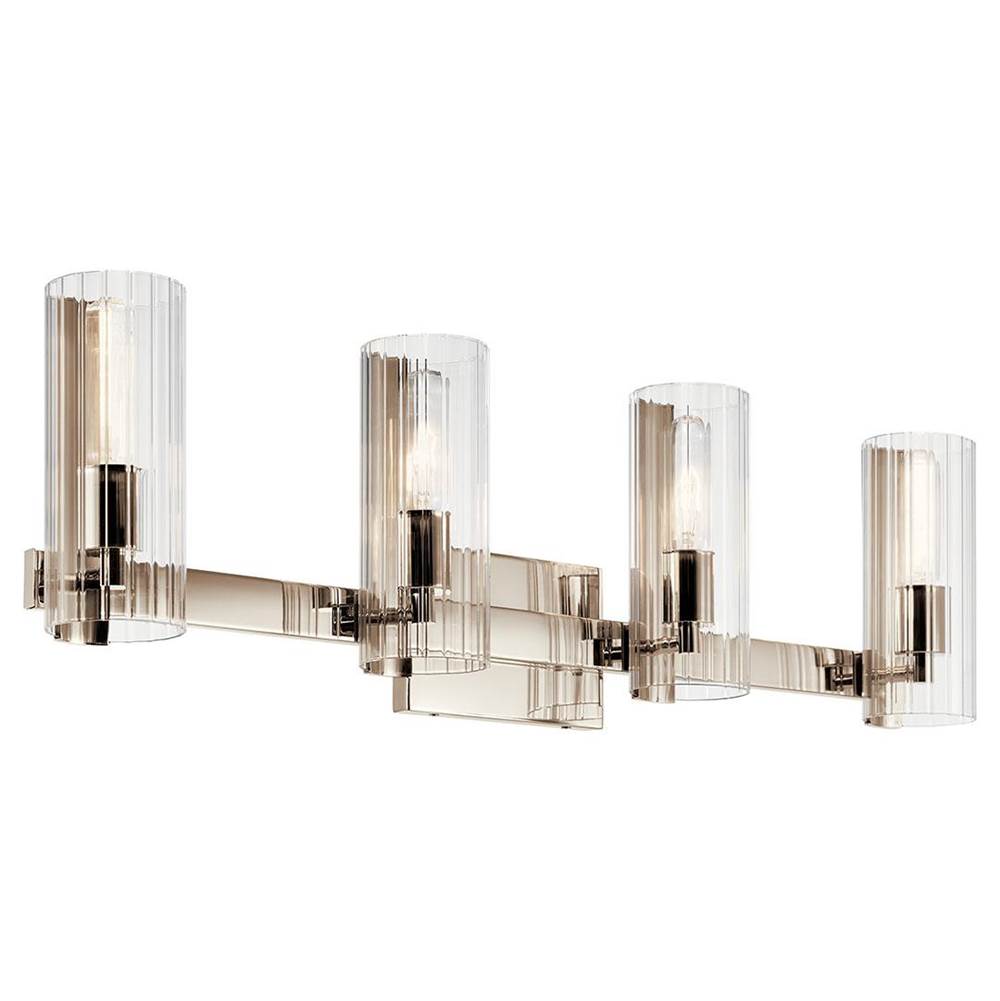 Kichler Lighting 55169PN Polished Nickel Vanity 4lt Image 1