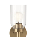 Kichler Lighting 55183CPZ Champagne Bronze Madden 14.75 Inch 1 Light Wall Sconce With Clear Glass In Champagne Bronze Image 2