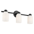 Kichler Lighting 55202BK Black Bath 3lt Image 1