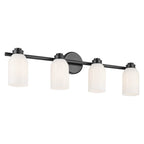 Kichler Lighting 55203BK Black Bath 4lt Image 1