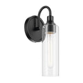Kichler Lighting 55209BK Black Wall Sconce 1lt Image 1