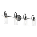 Kichler Lighting 55212BK Black Bath 4lt Image 1