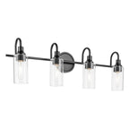 Kichler Lighting 55212BK Black Bath 4lt Image 1