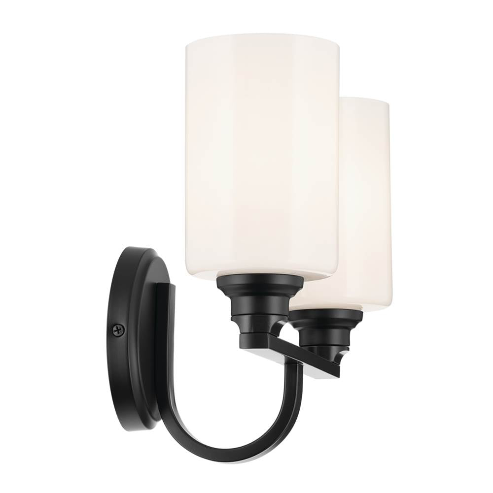 Kichler Lighting 55225BK Black Bath 2lt Image 3