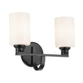 Kichler Lighting 55225BK Black Bath 2lt Image 1