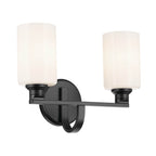 Kichler Lighting 55225BK Black Bath 2lt Image 1