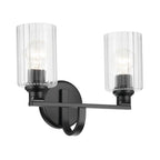 Kichler Lighting 55225BKFLU Black Bath 2lt Image 1