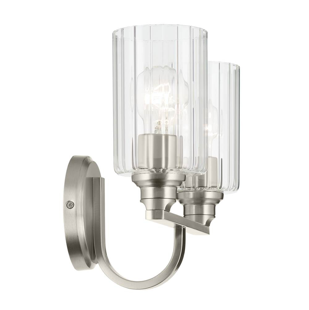Kichler Lighting 55225NIFLU Brushed Nickel Bath 2lt Image 3