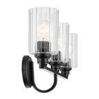 Kichler Lighting 55226BKFLU Black Bath 3lt Image 3