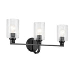 Kichler Lighting 55226BKFLU Black Bath 3lt Image 1
