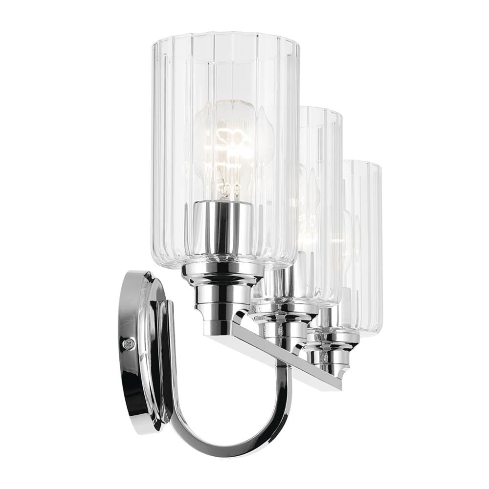Kichler Lighting 55226CHFLU Chrome Bath 3lt Image 3