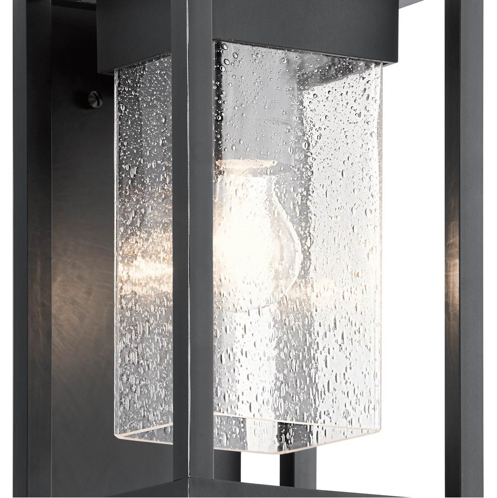 Kichler Lighting 59060BSL Black,Silver Outdoor Wall 1lt Image 7