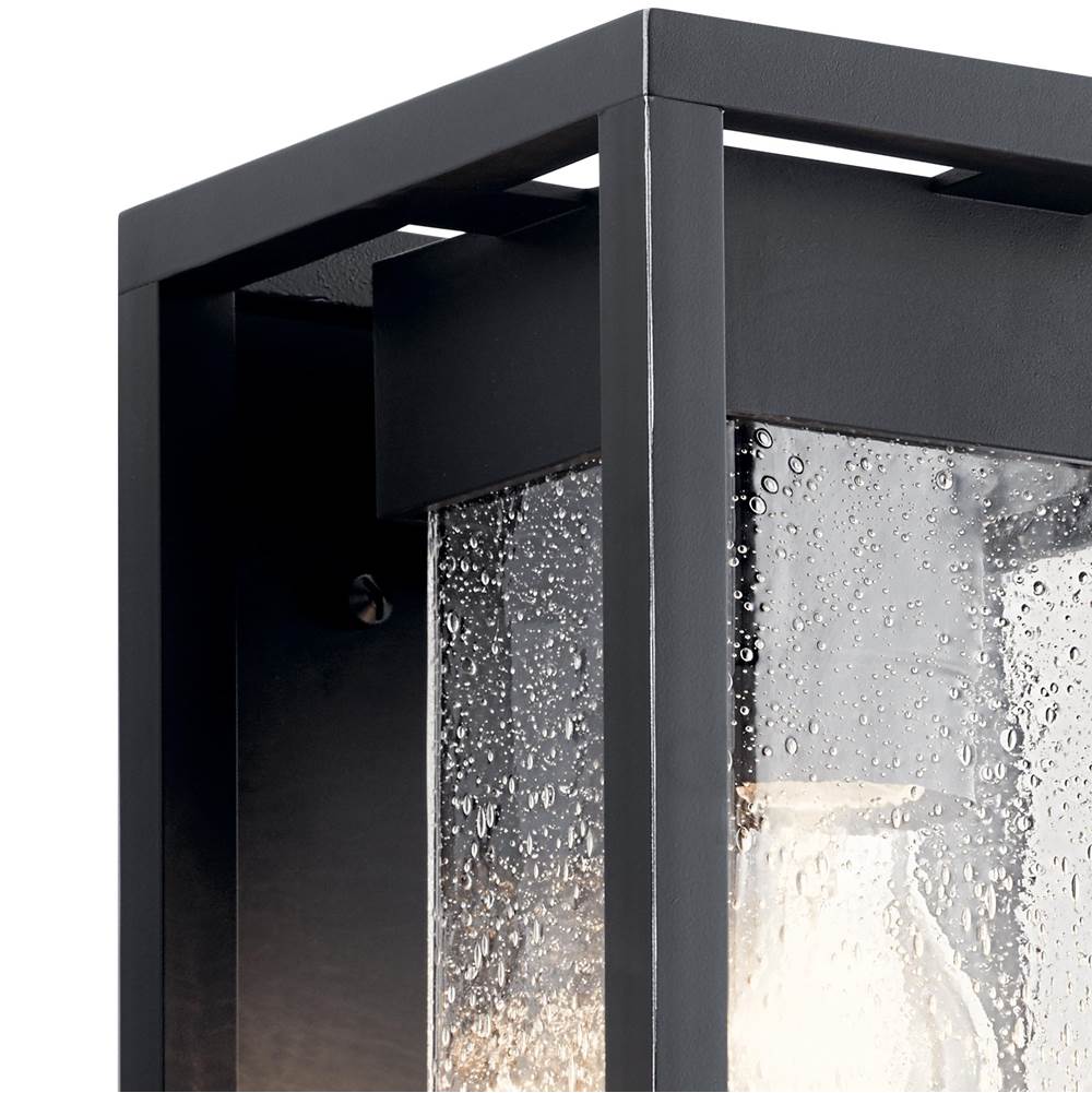 Kichler Lighting 59060BSL Black,Silver Outdoor Wall 1lt Image 6