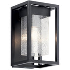 Kichler Lighting 59060BSL Black,Silver Outdoor Wall 1lt Image 2