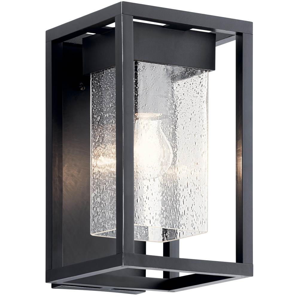 Kichler Lighting 59060BSL Black,Silver Outdoor Wall 1lt Image 2