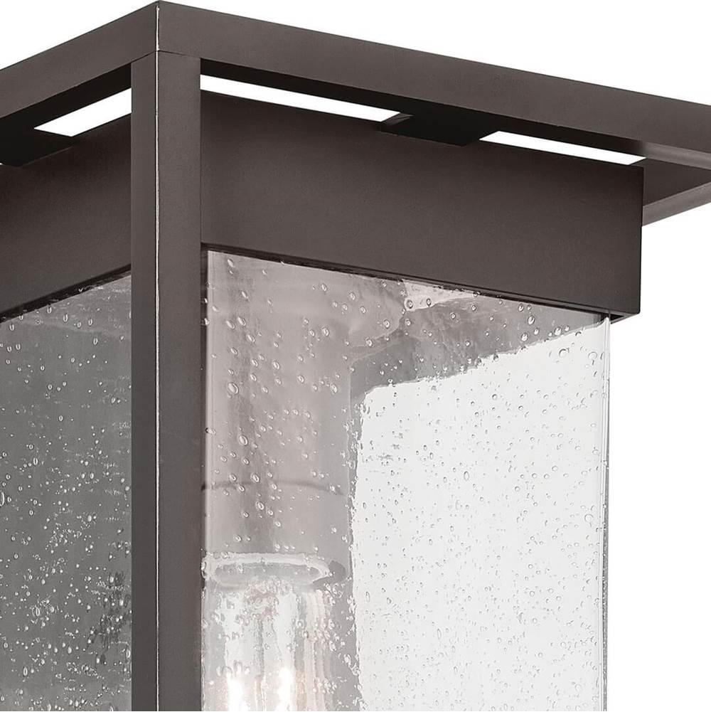Kichler Lighting 59063OZ Bronze The Mercer 24'' 1 Light Outdoor Wall Light With Clear Seeded Glass In Olde Bronze Image 2