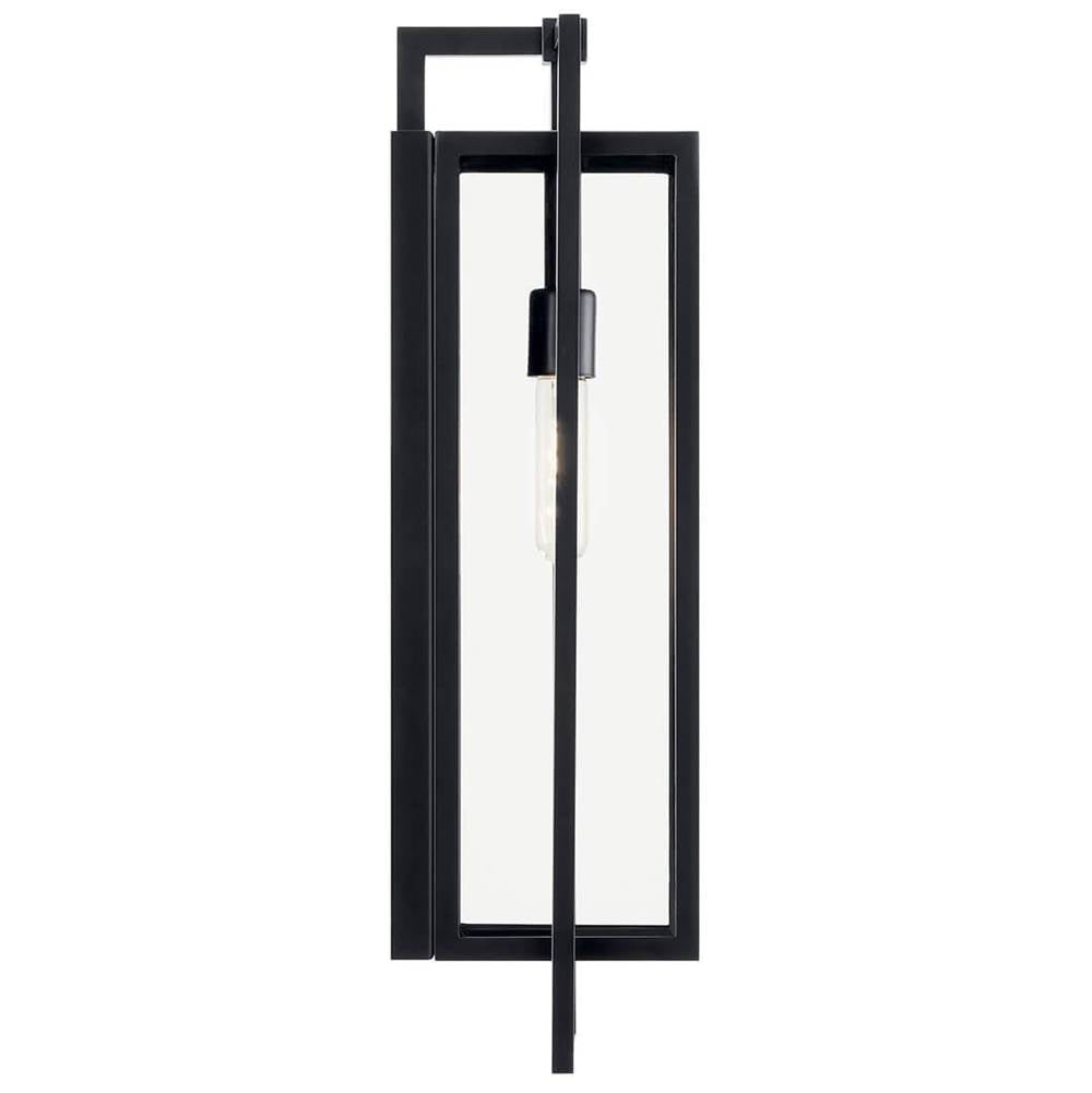 Kichler Lighting Goson 24'' 1 Light Wall Light With Clear Glass In Black