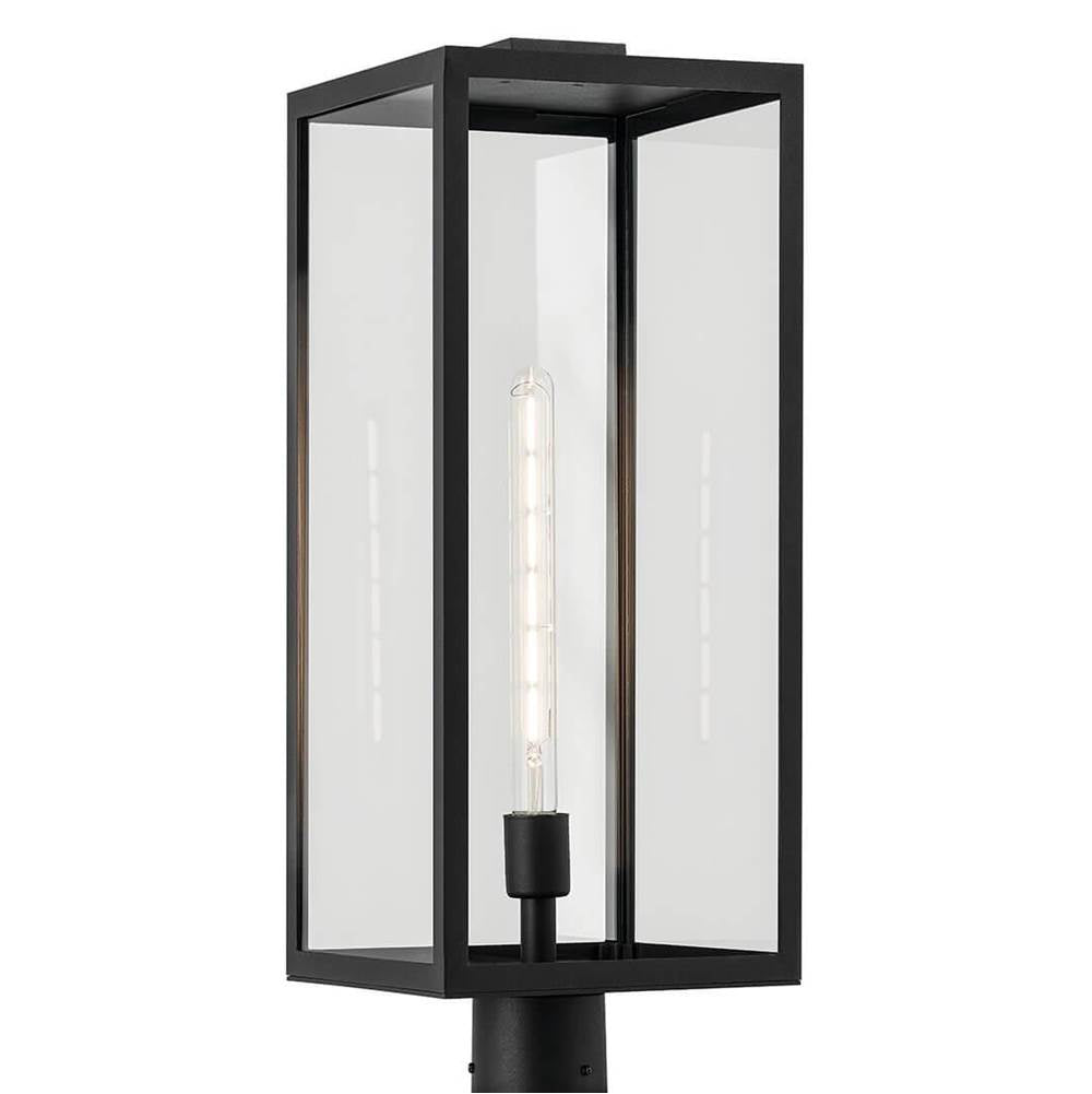 Kichler Lighting 59115BKT Black Textured Outdoor Post Mt 1lt Image 1